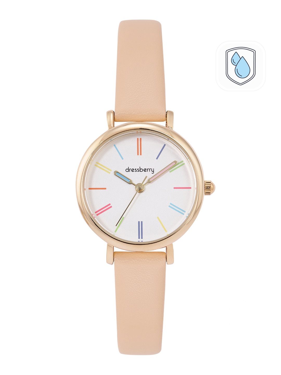 

DressBerry Women Cream-Coloured Analogue Watch MFB-PN-WTH-2136