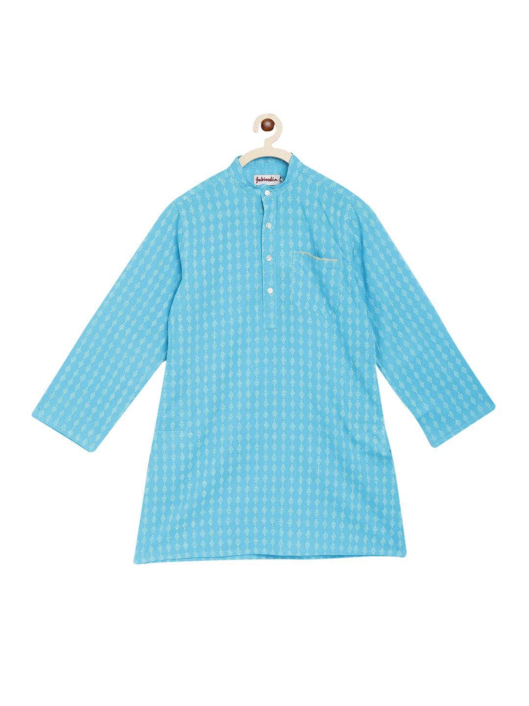 

Fabindia Boys Blue Kurta