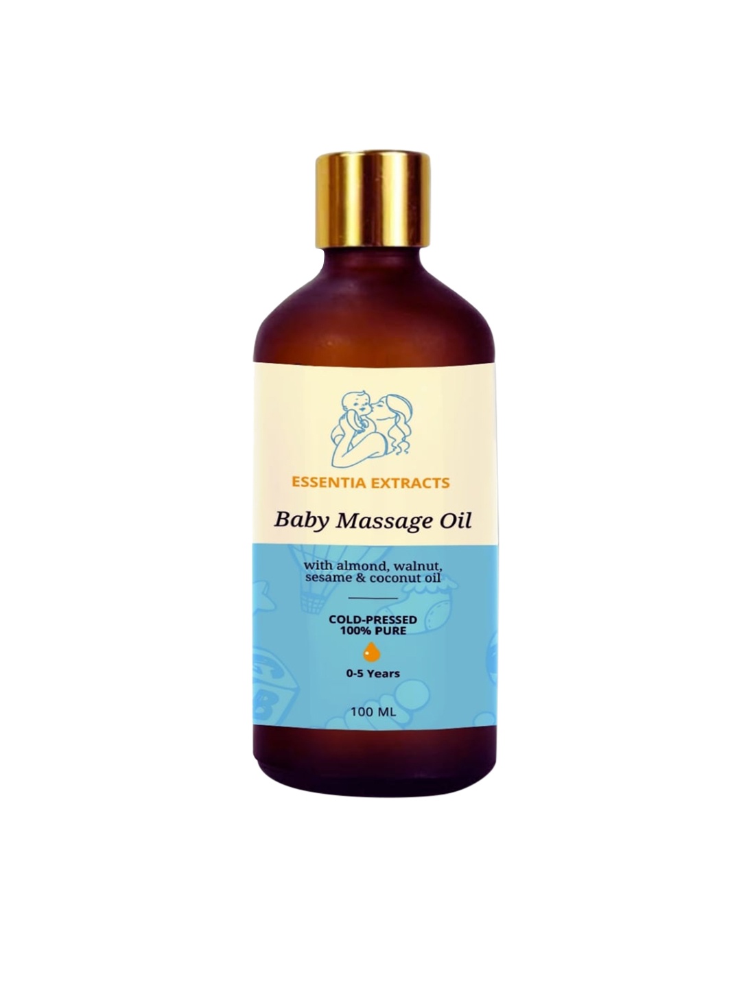 

ESSENTIA EXTRACTS Baby massage oil- 100 ml, Transparent