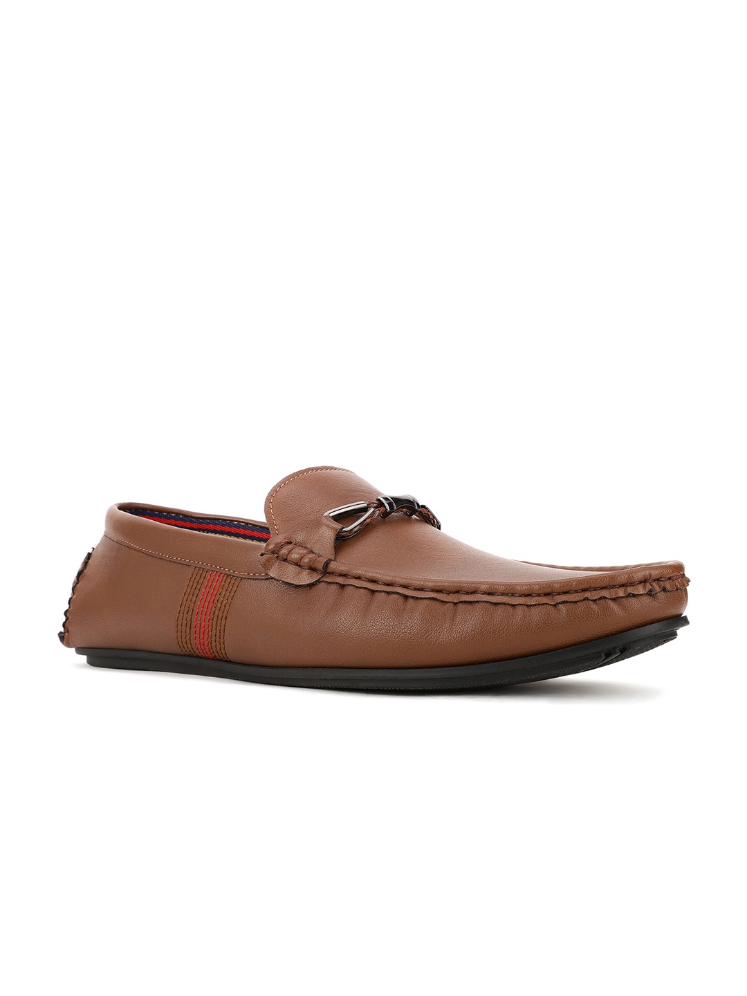 

Bata Men Brown PU Loafers