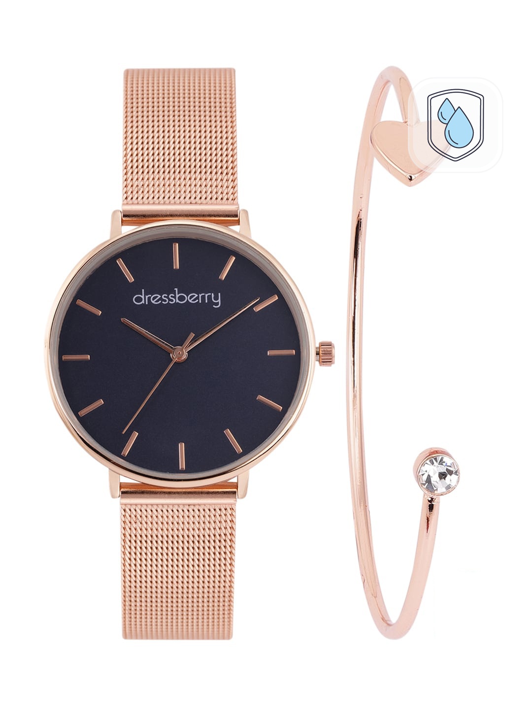 

DressBerry Women Navy Blue Analogue Watch MFB-PN-SNT-K01