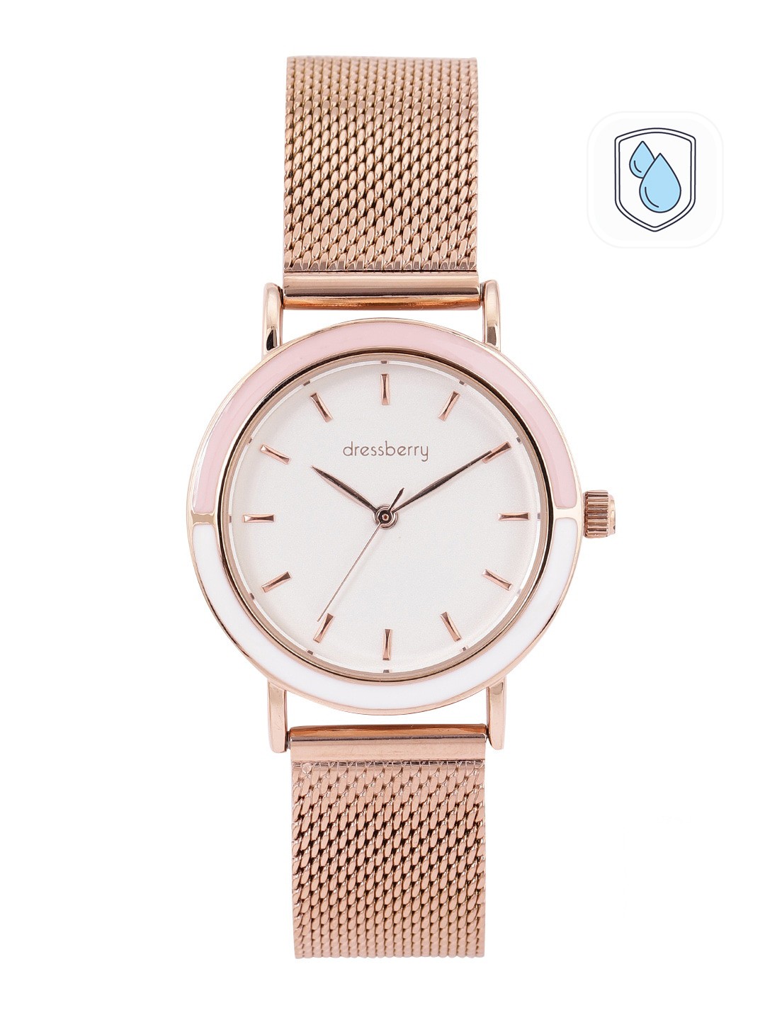 

DressBerry Women White Printed Analogue Watch MFB-PN-WTH-2137
