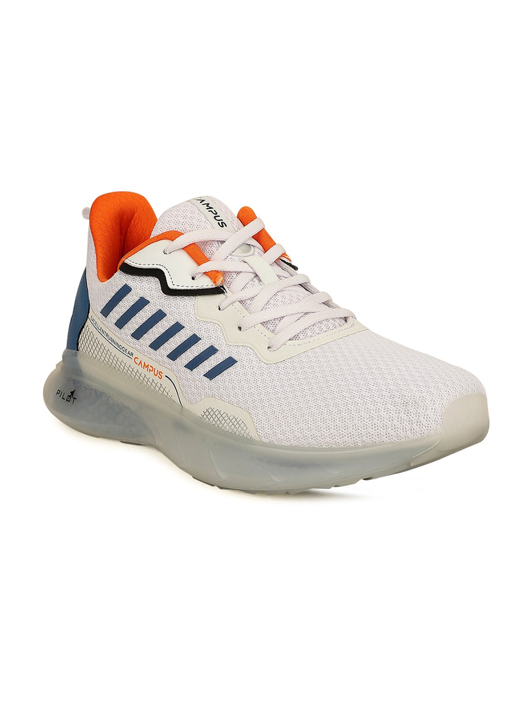 

Campus Men Deccan White Mesh Running Shoes