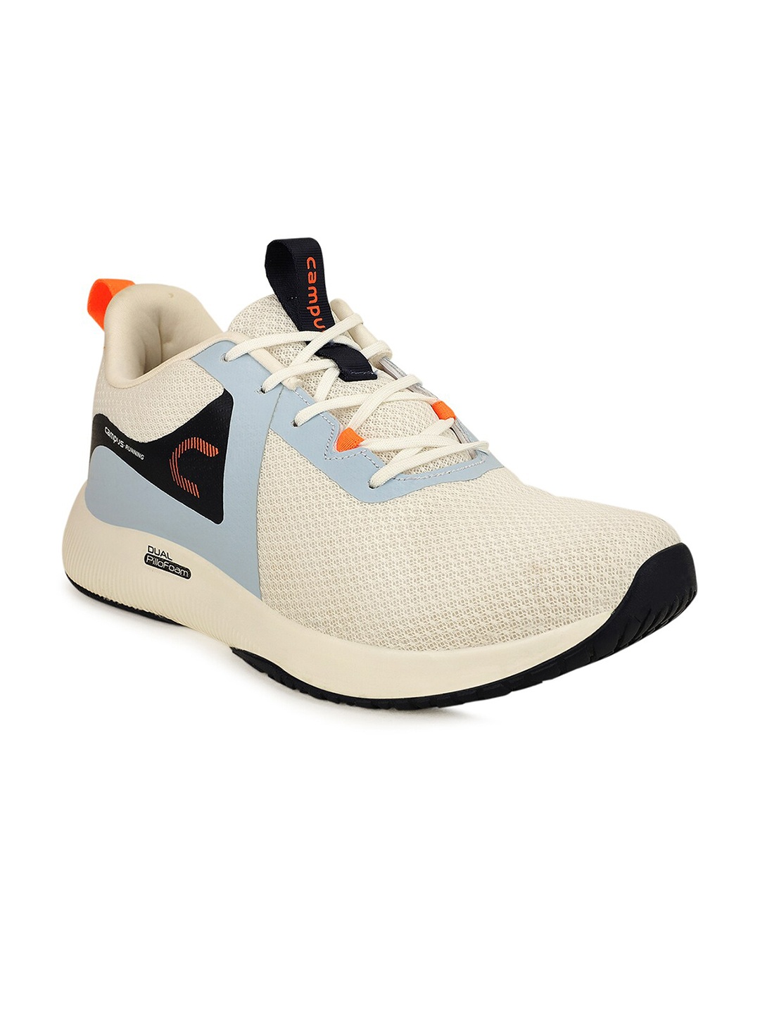 

Campus Men Algeria Off White Mesh Running Shoes