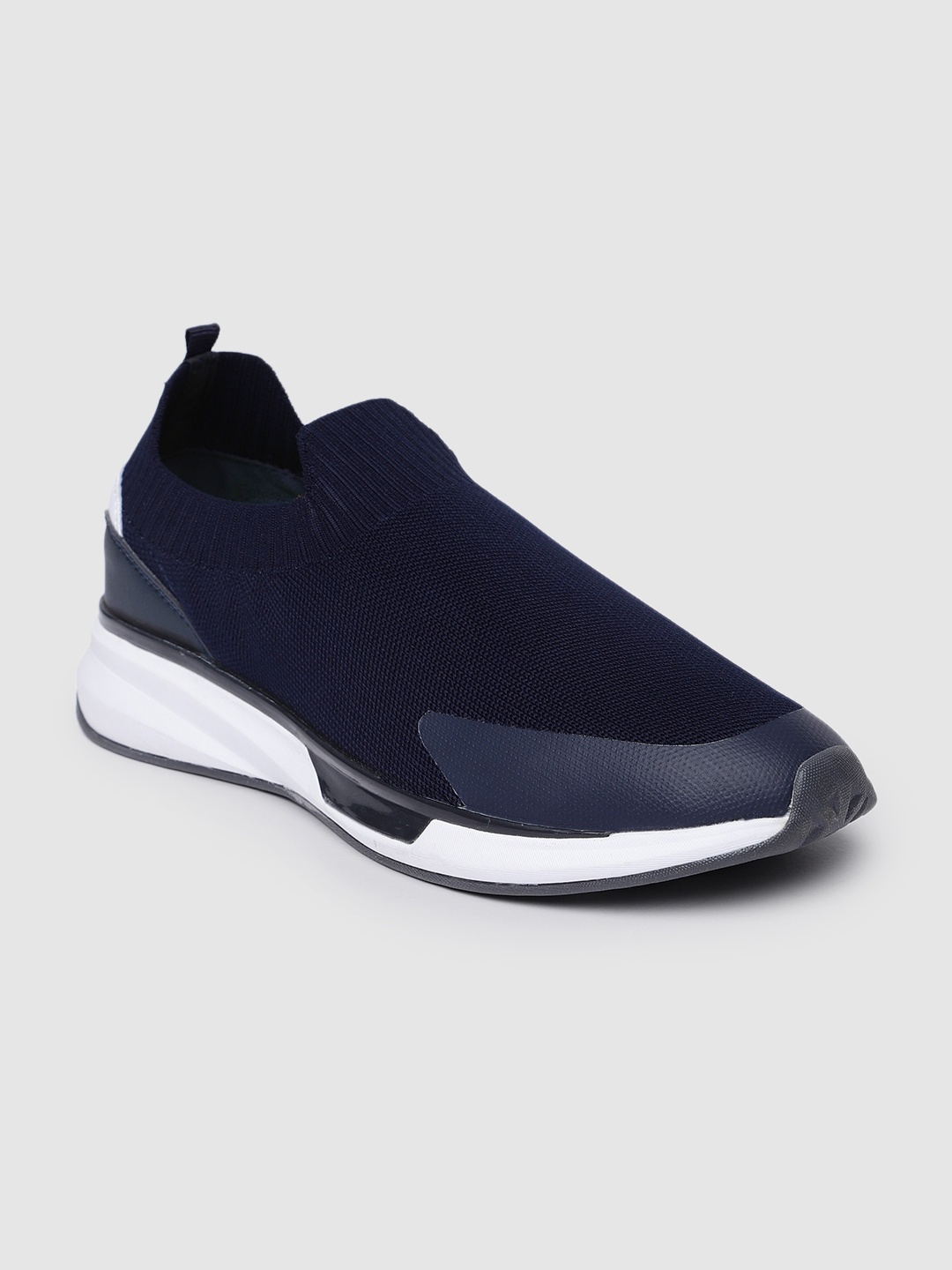 

Flying Machine Men Navy Blue Huang Slip-On Sneakers