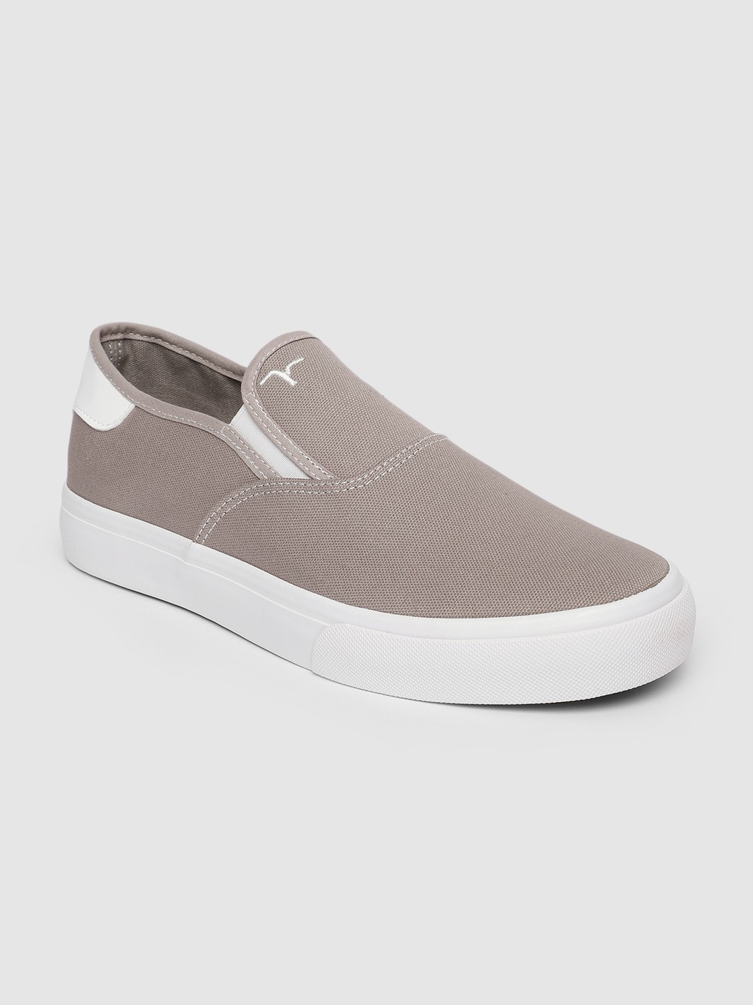 

Flying Machine Men Grey Kilian Slip-On Sneakers