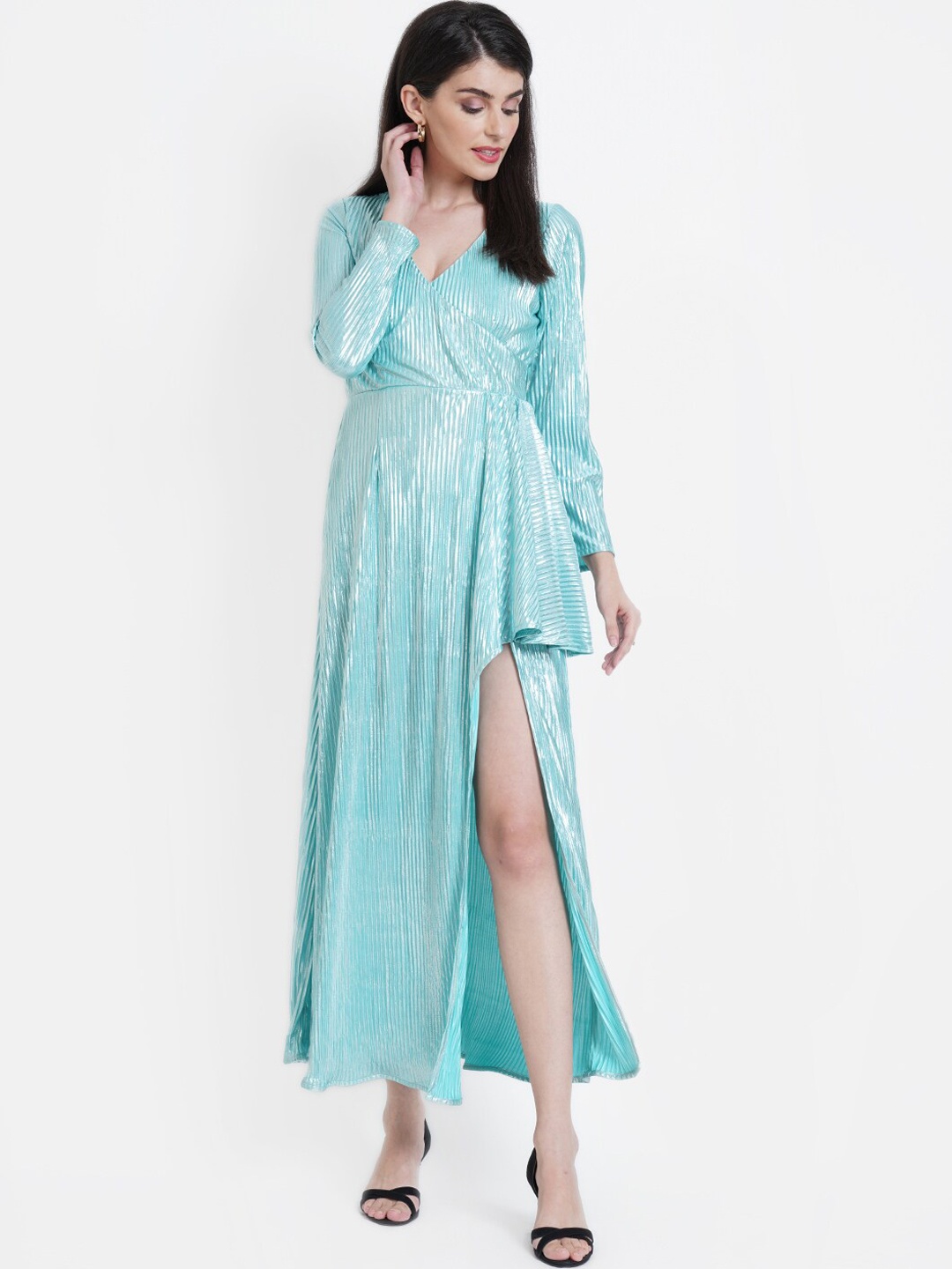

DODO & MOA Green Floral Maxi Dress