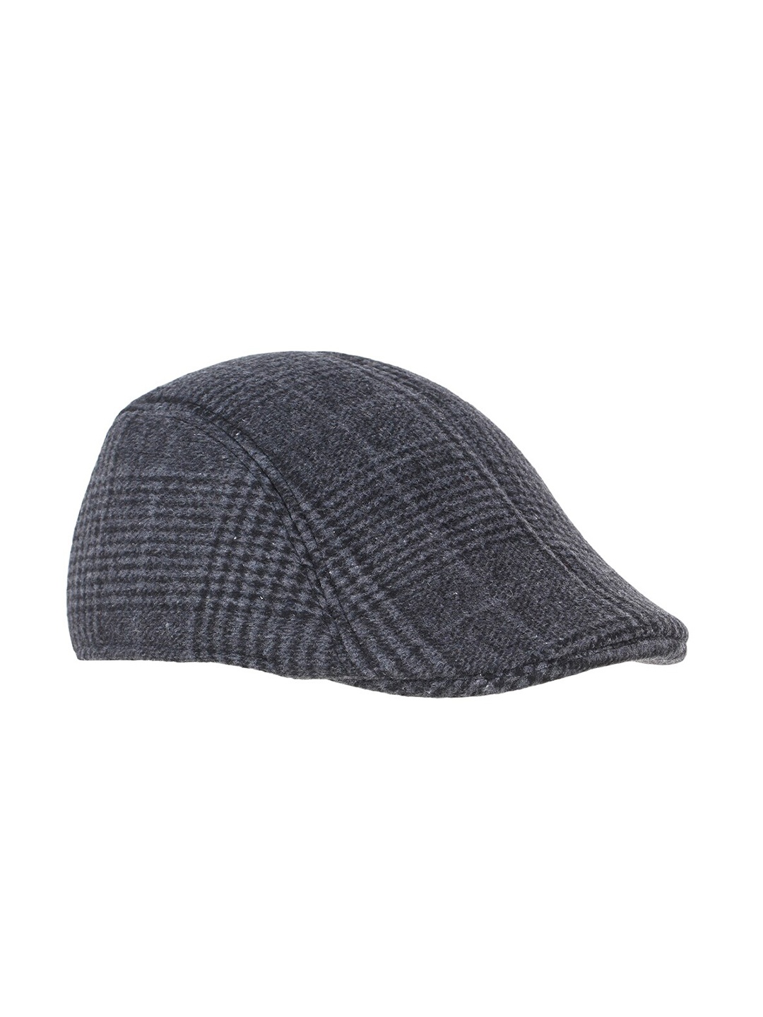 

ELLIS Men Black & Grey Ascot Cap