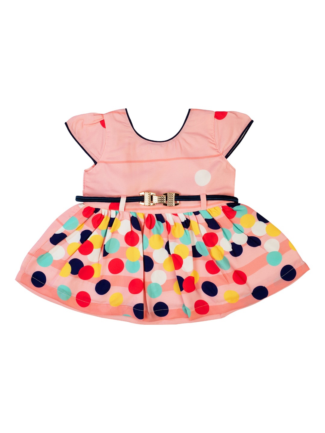 

MeeMee Peach-Coloured Dress