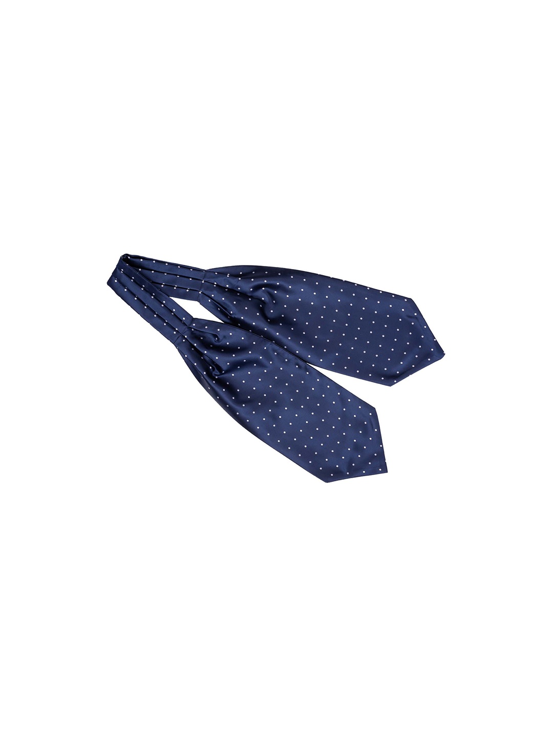 

The Tie Hub Men Blue & White Woven Design Cravat