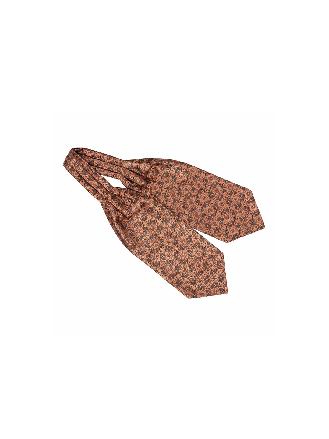 

The Tie Hub Men Brown & Beige Ethnic Motifs Woven Design Cravat