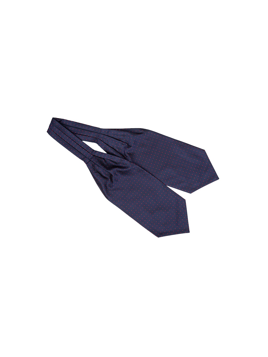 

The Tie Hub Men Navy Blue Woven Design Cravat