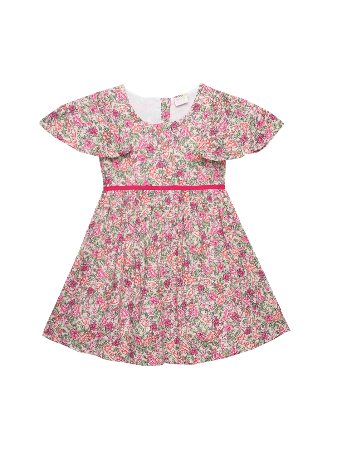 

ZION Pink Floral Dress