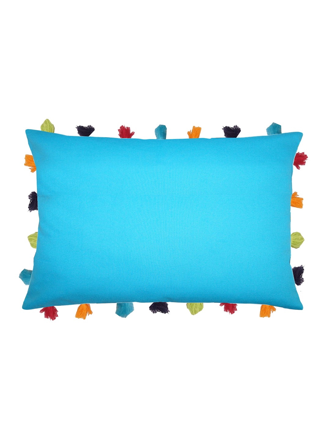 

Lushomes Blue Rectangle Cushion Covers