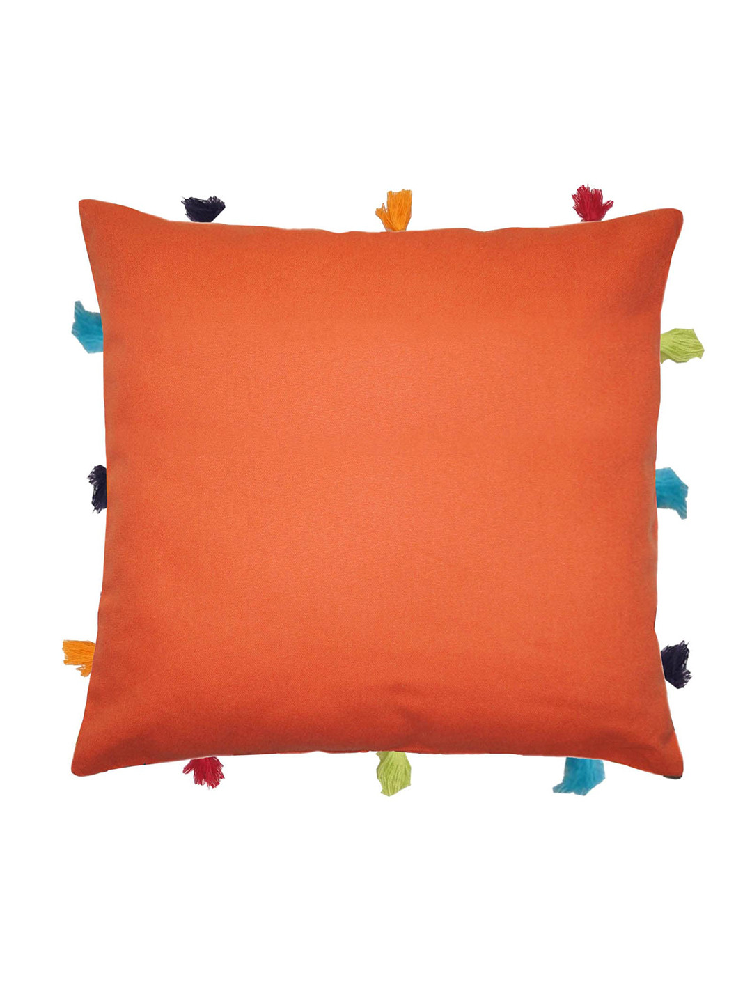 

Lushomes Metallic & Green Single Solid Cotton Square Cushion Cover