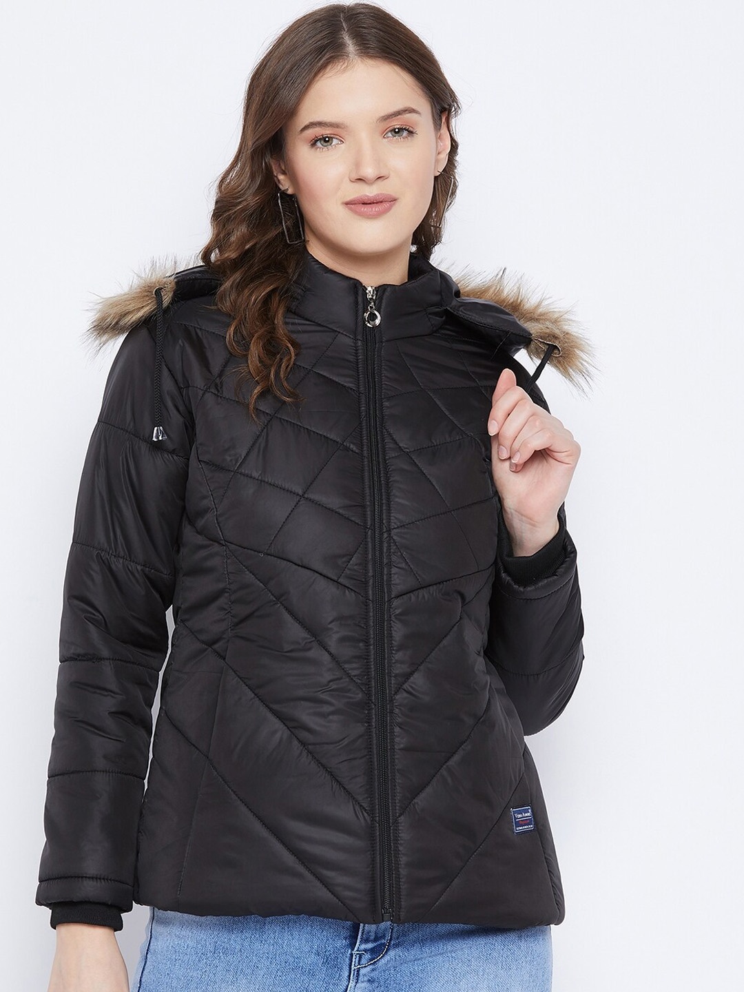 

VERO AMORE Women Black Insulator Padded Jacket