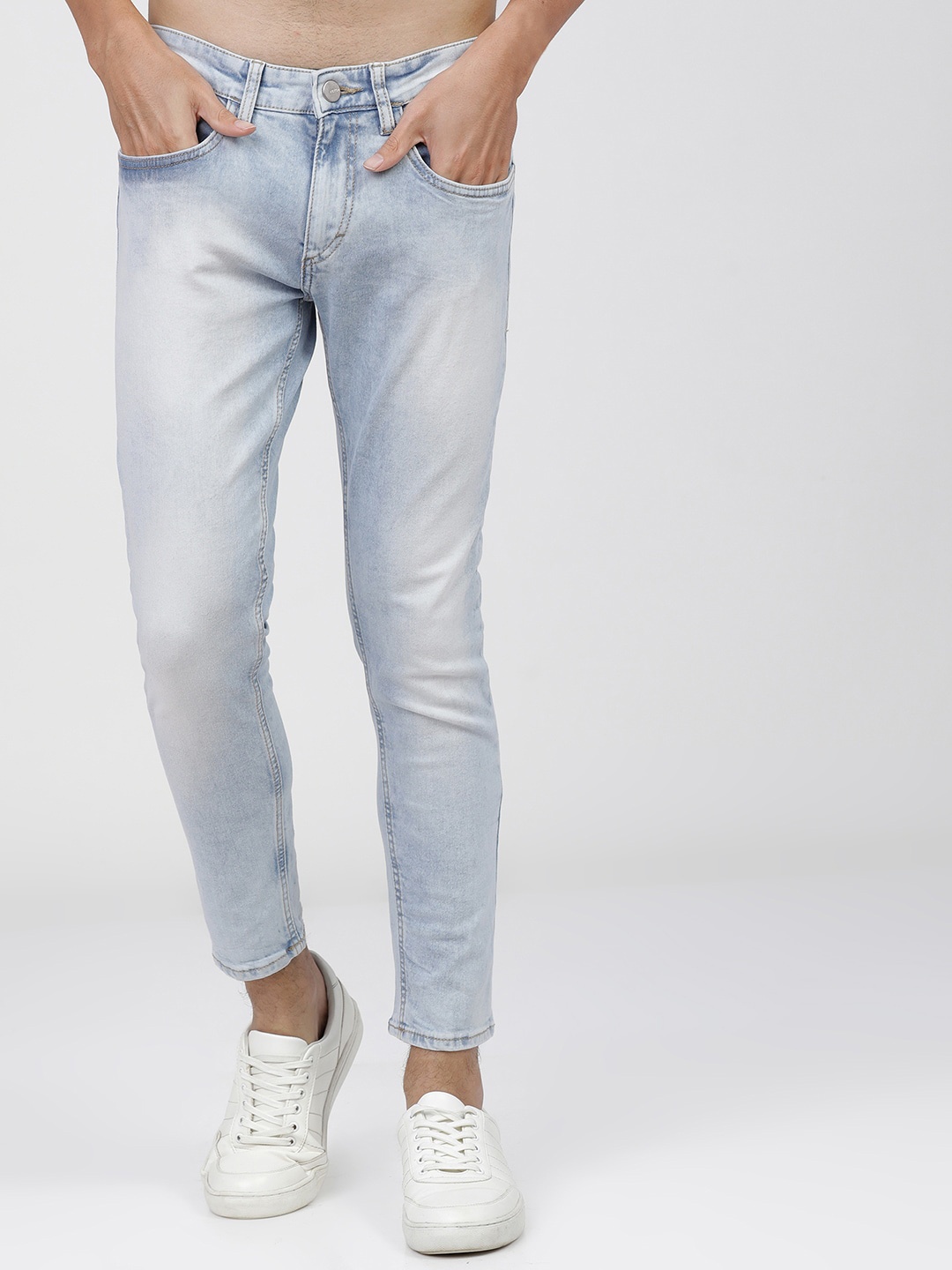 

KETCH Men Blue Slim Fit Heavy Fade Jeans