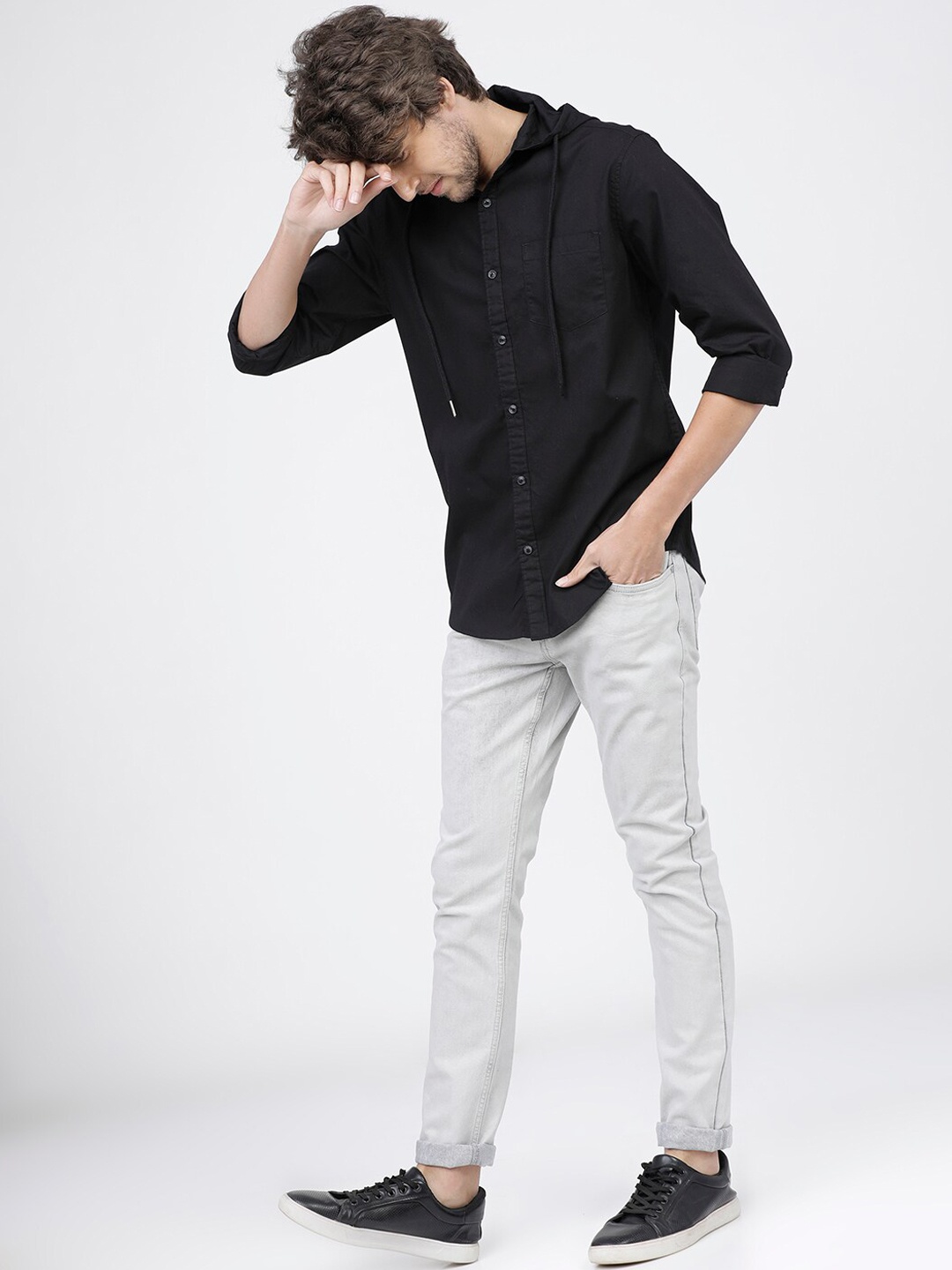 

KETCH Men Grey Slim Fit Heavy Fade Stretchable Jeans