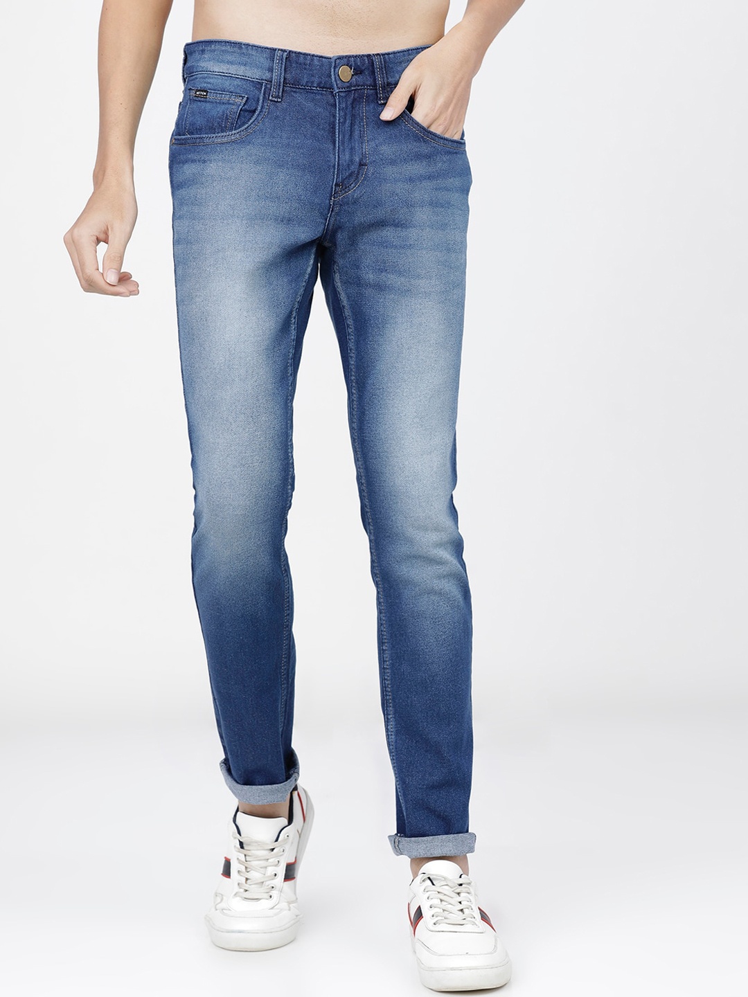

KETCH Men Blue Slim Fit Heavy Fade Stretchable Jeans