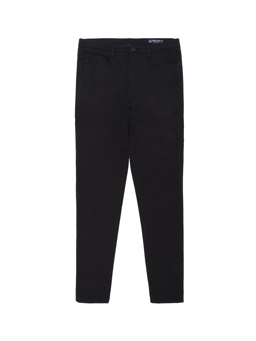 

Allen Solly Junior Boys Black Slim Fit Chinos Trousers