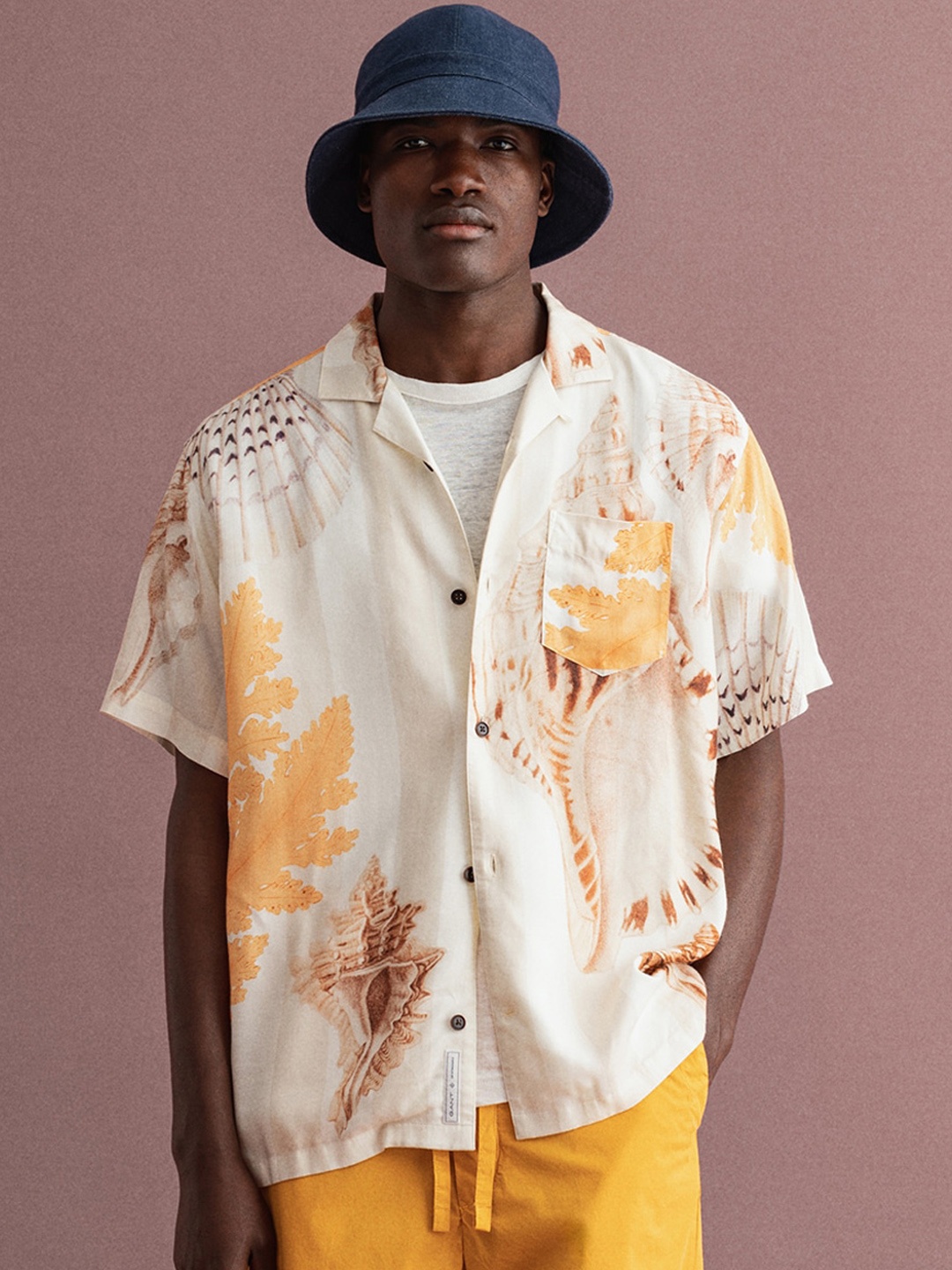 

GANT Men Multicoloured Opaque Printed Casual Shirt, Multi