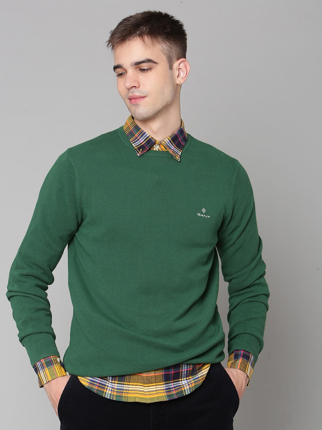 

GANT Men Green Pullover