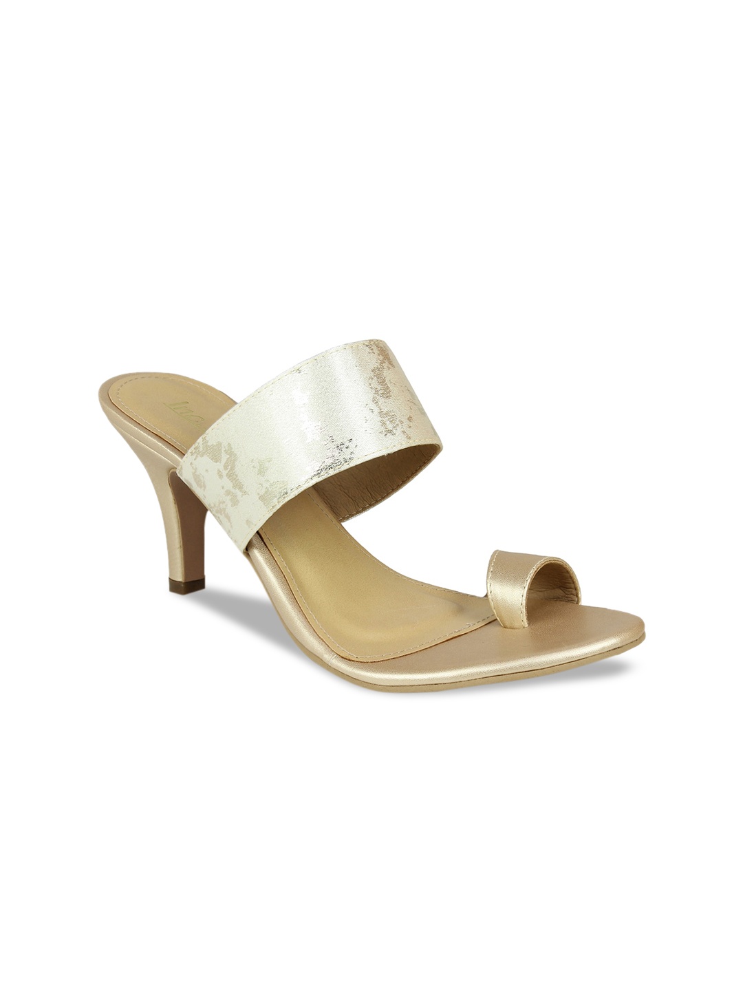 

Inc 5 Gold-Toned Textured Ethnic Sandals