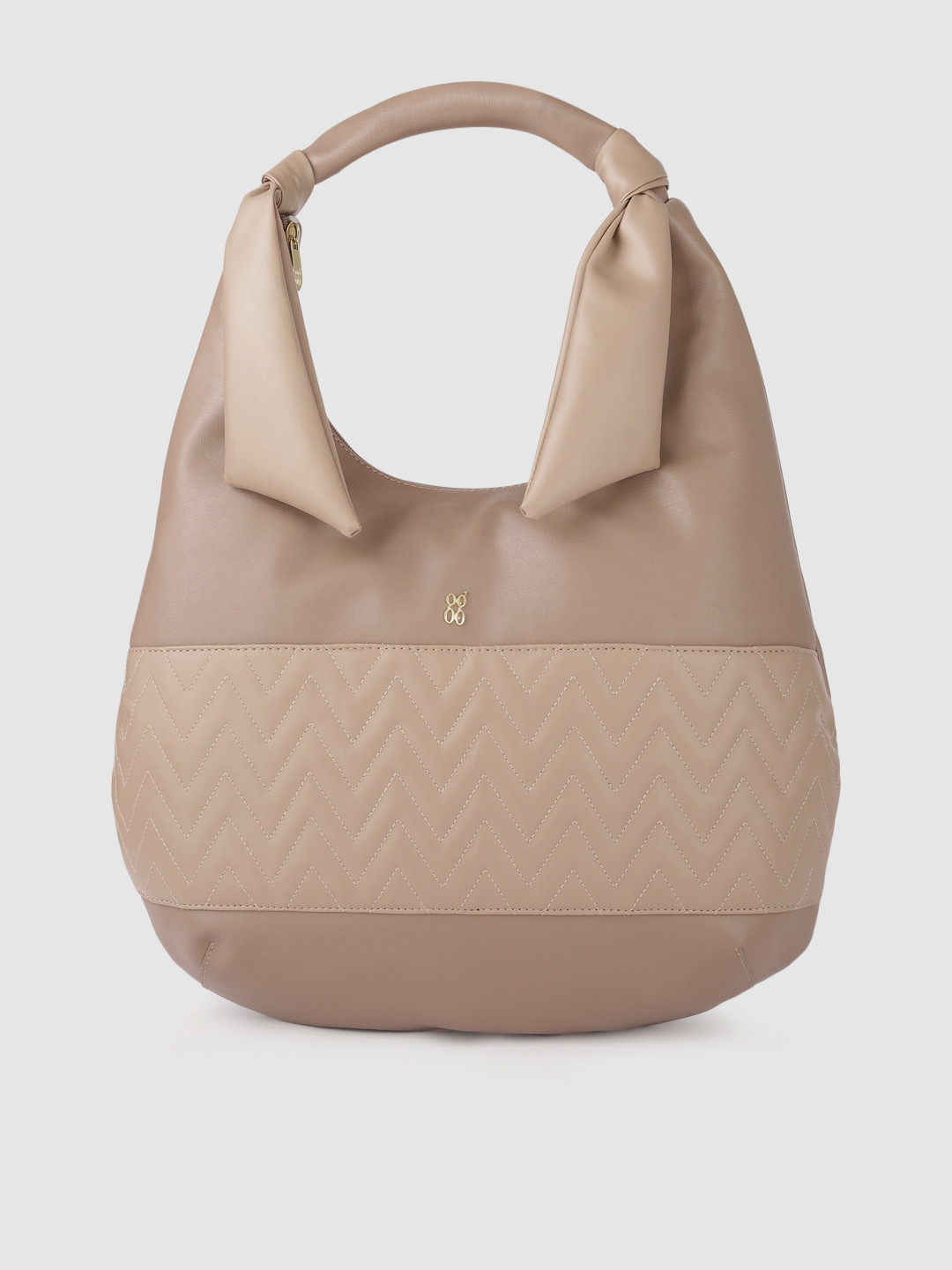 

Baggit Women Pink Structured Hobo Bag