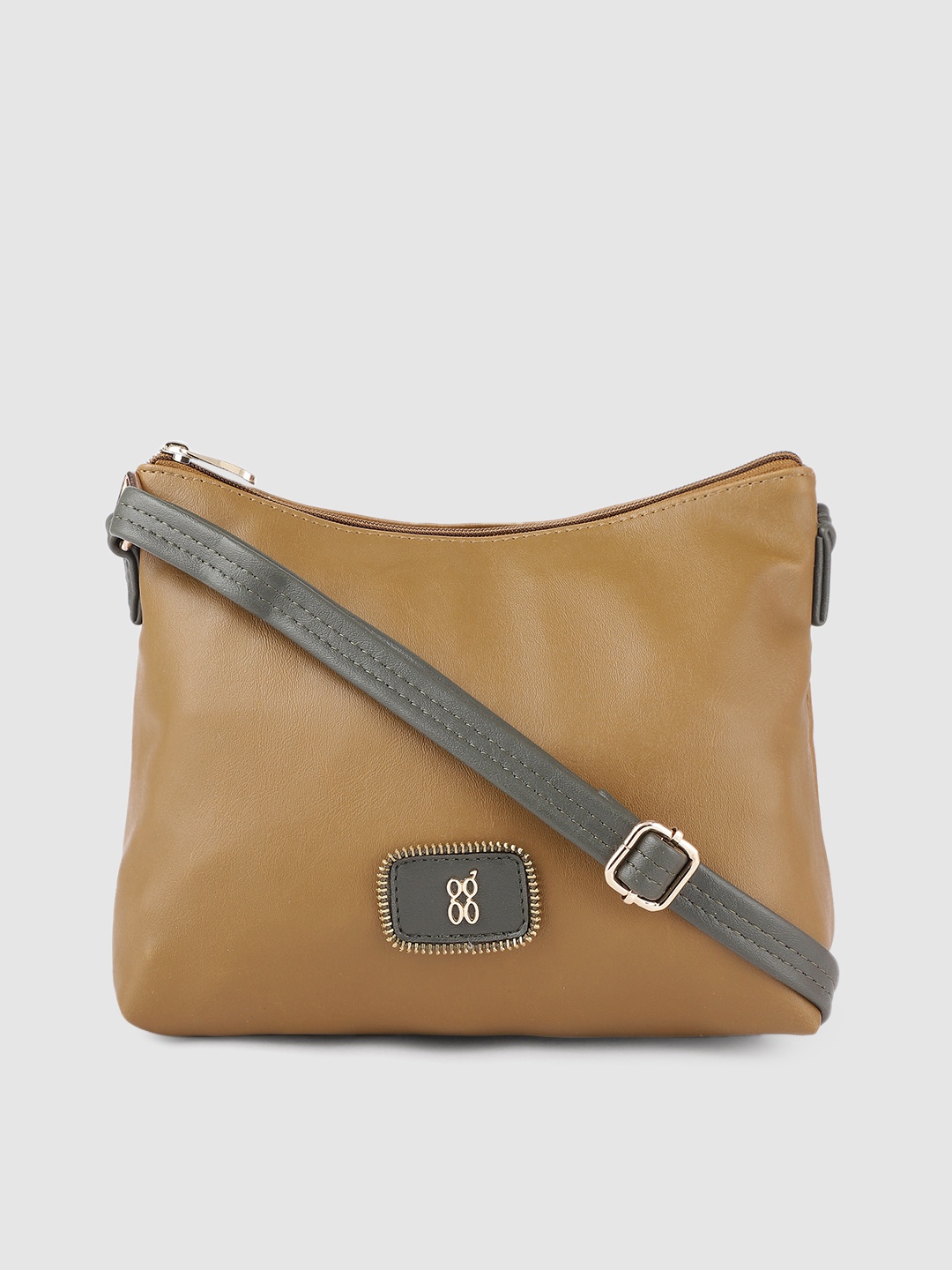 

Baggit Green Structured Sling Bag