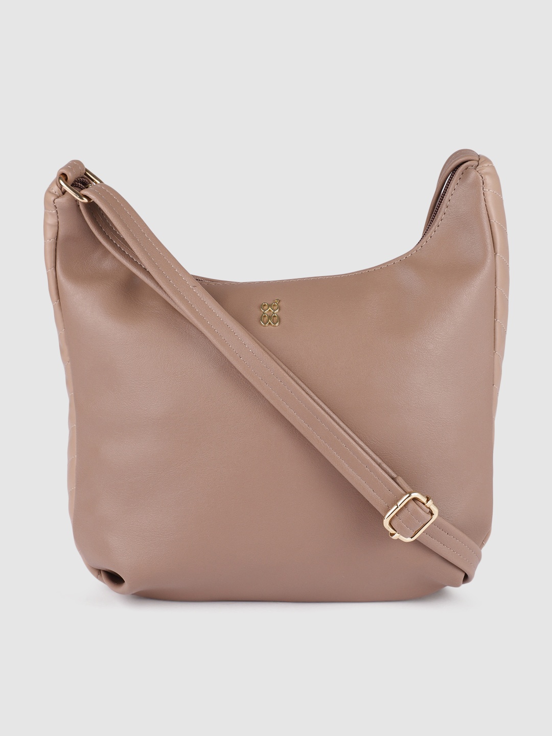 

Baggit Dusty Pink Solid Sling Bag