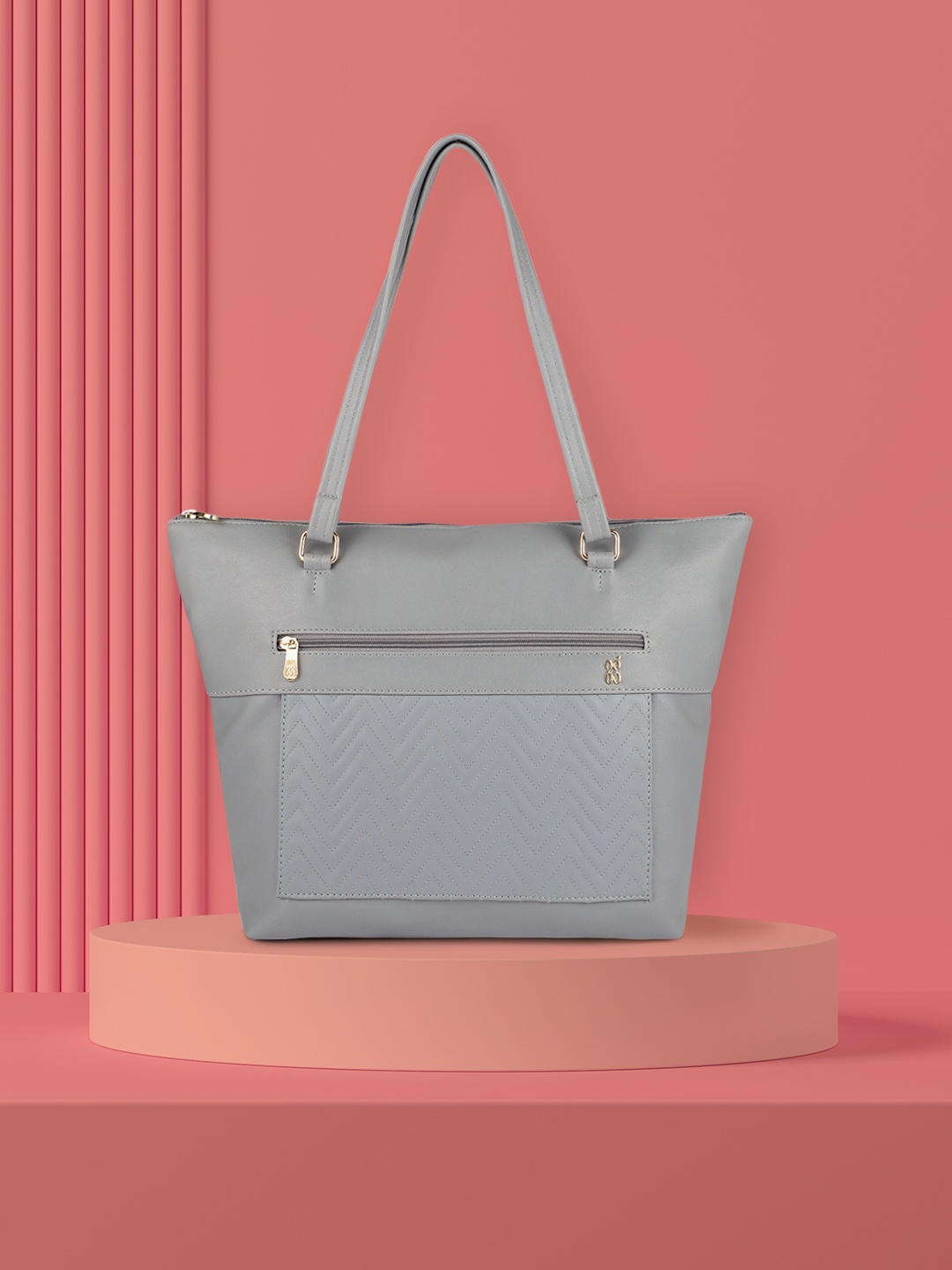 

Baggit Blue Solid Shoulder Bag