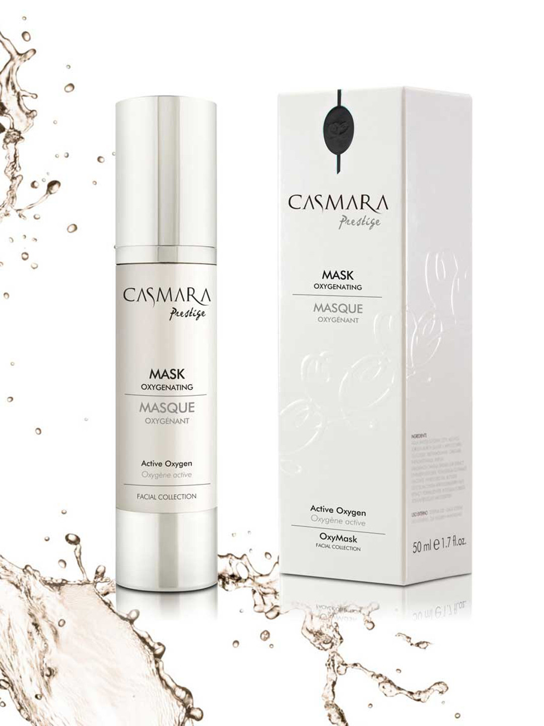 

Casmara Oxygenating Mask - Makeup Remover 50ml, White