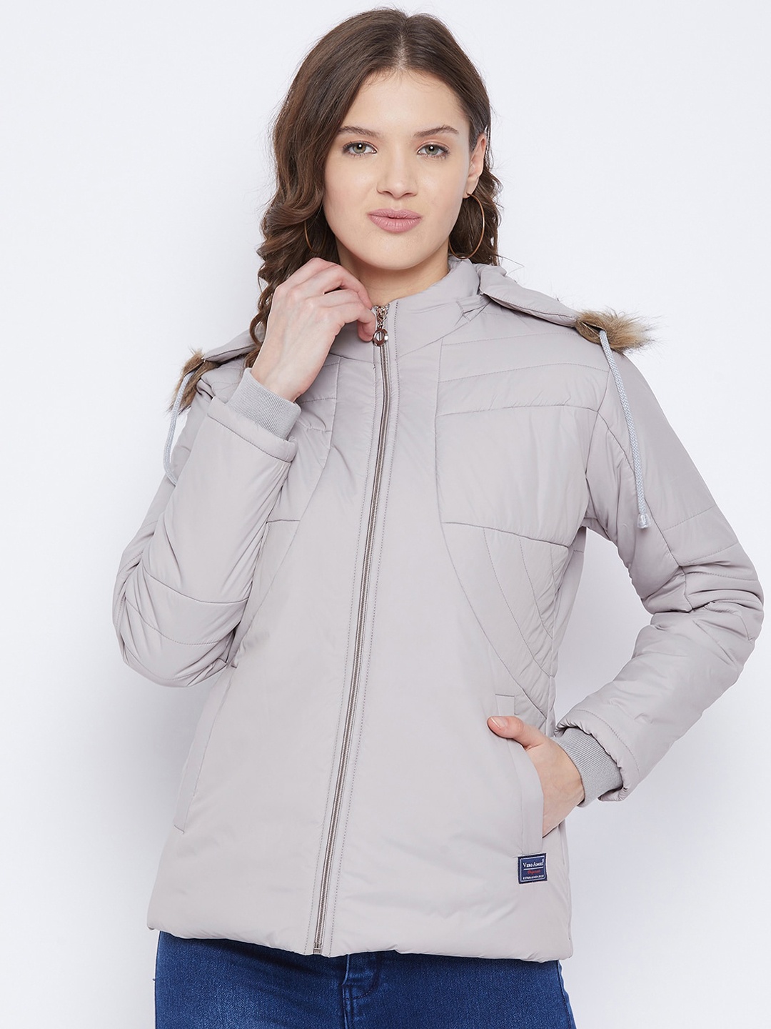 

VERO AMORE Women Grey Insulator Padded Jacket