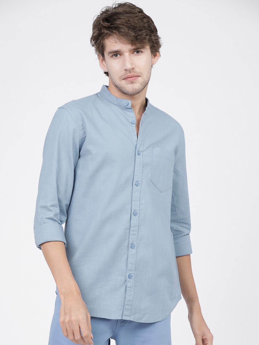 

KETCH Men Slim Fit Casual Shirt, Blue