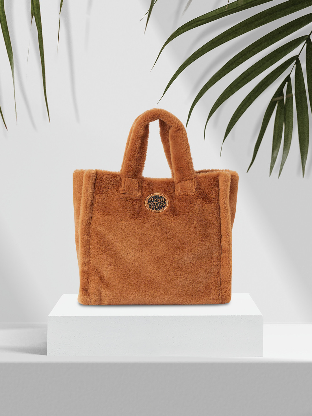 

H&M Woman Brown Lined shopper