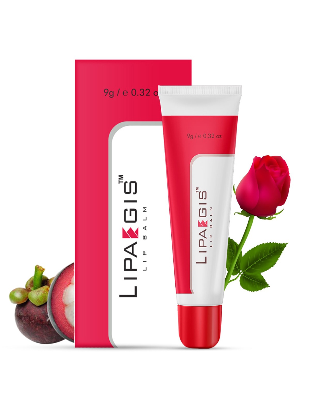 

LIPAEGIS Lip Balm with SPF-30 for Pigmentation & Lip Cracks, Red