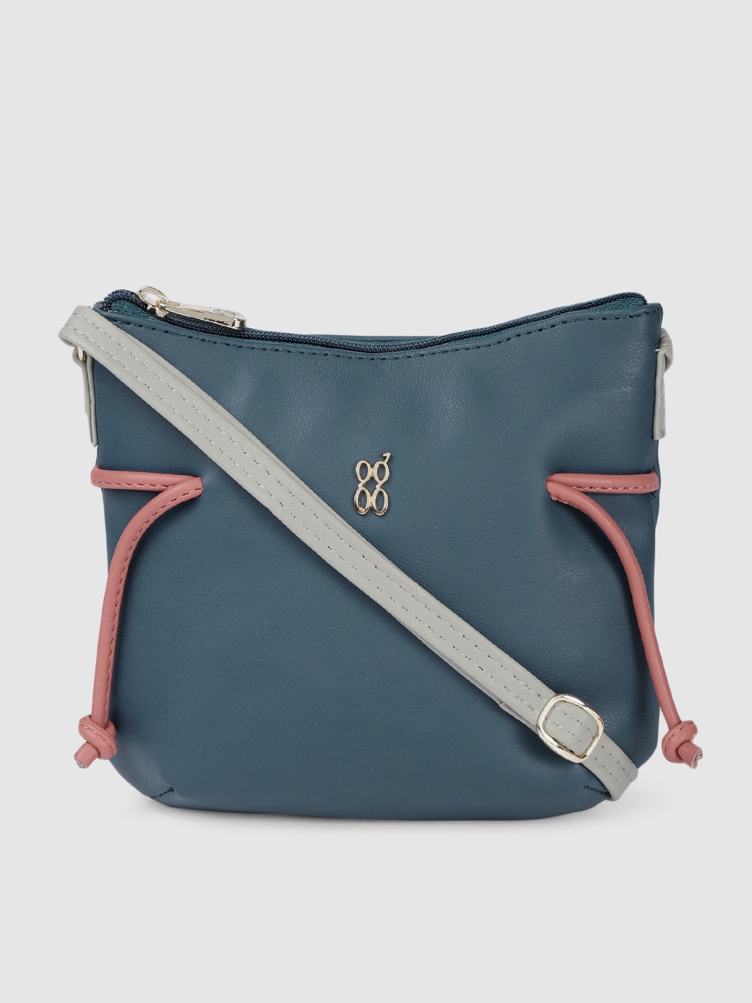 

Baggit Blue Structured Sling Bag