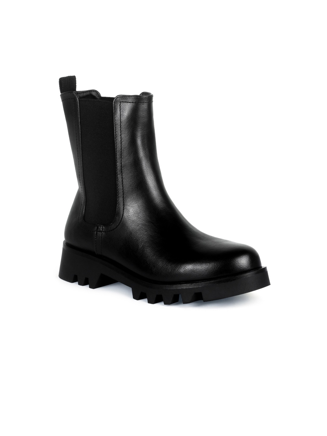 

London Rag Woman Black Block Heeled Boots