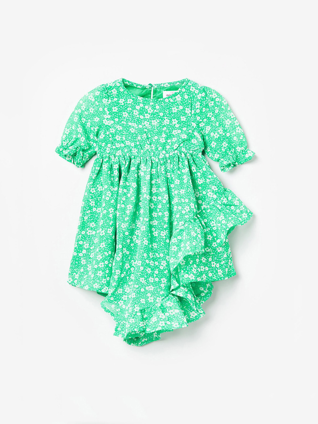 

max Green & White Floral Dress