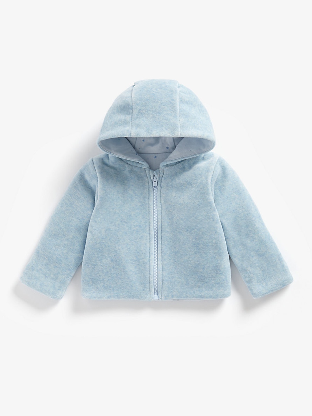 

mothercare Infant Boys Blue Reversible Velour Tailored Jacket