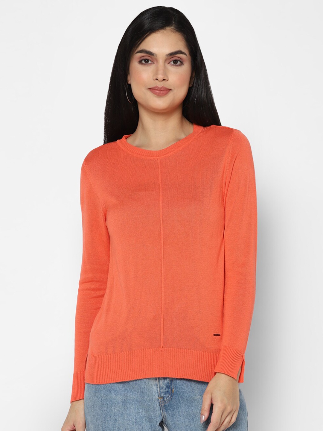 

Allen Solly Woman Orange Regular Top