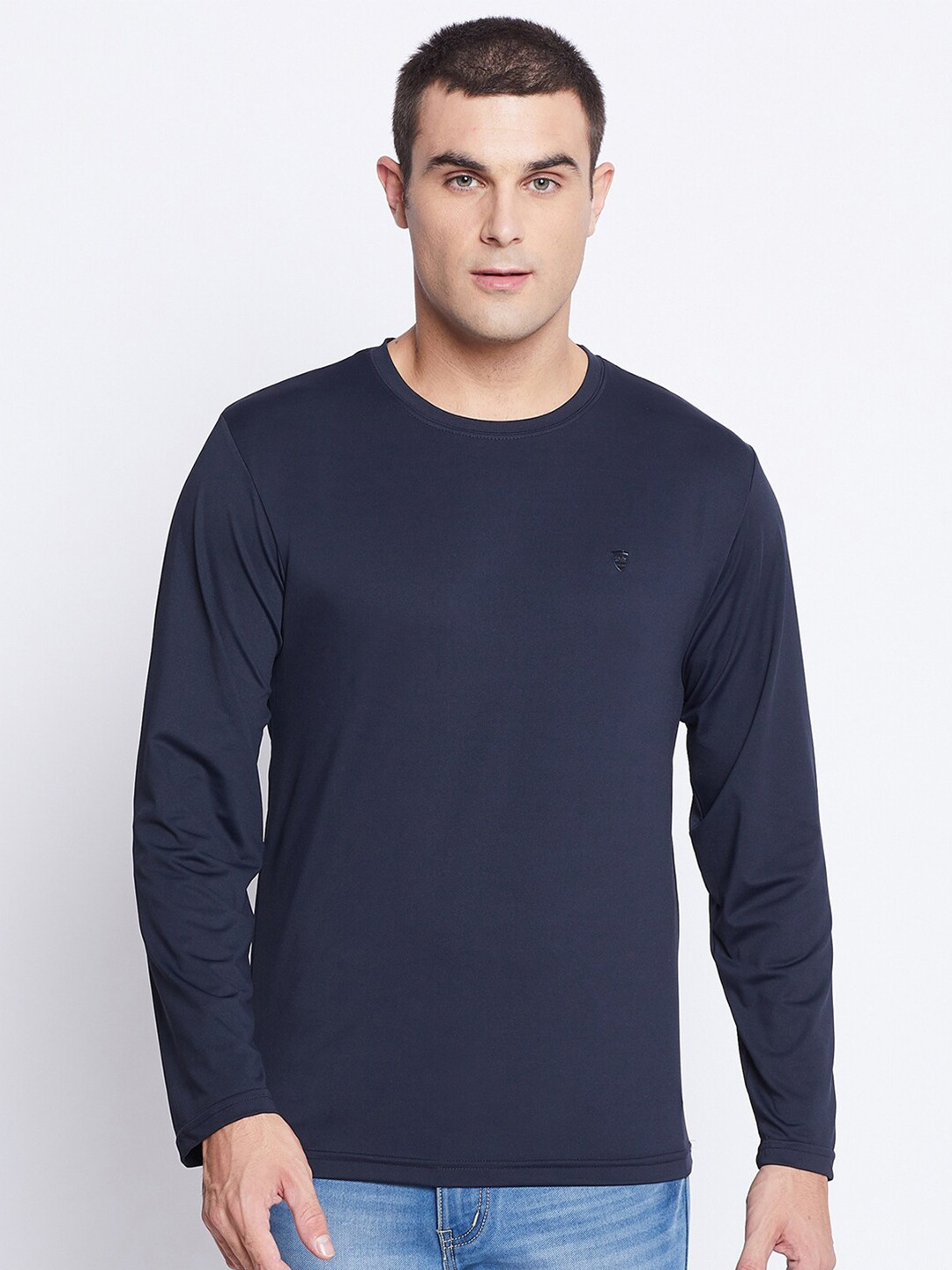 

Okane Men Navy Blue T-shirt