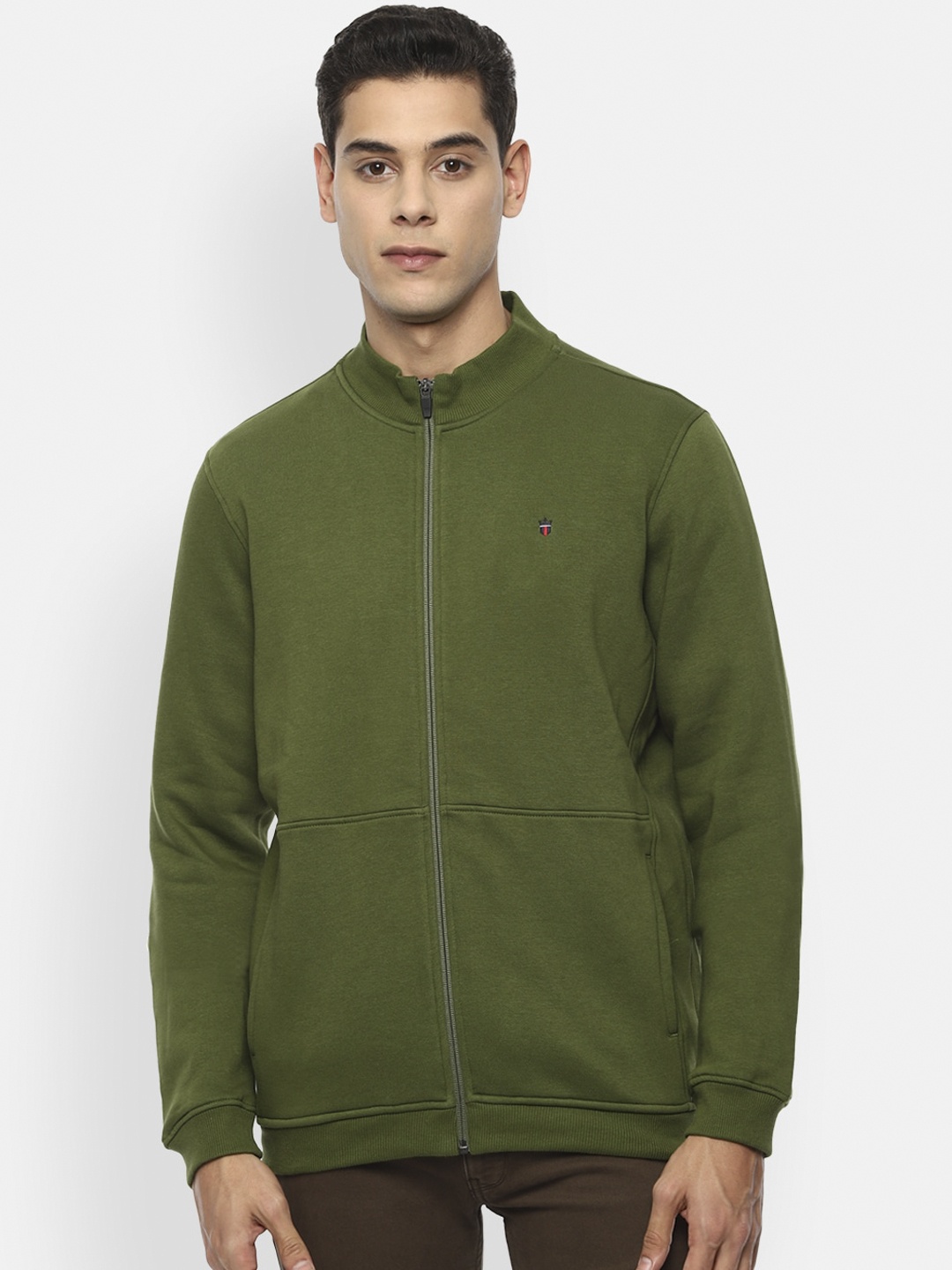 

Louis Philippe Sport Men Olive Green Sweatshirt