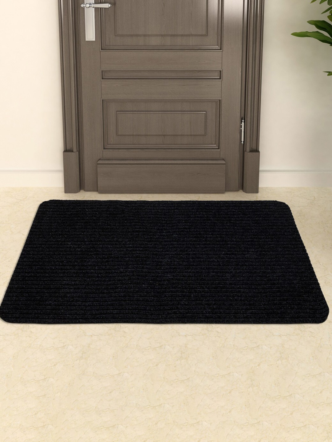 

Home Centre Regalia Black Textured Anti-Slip Welcome Doormat