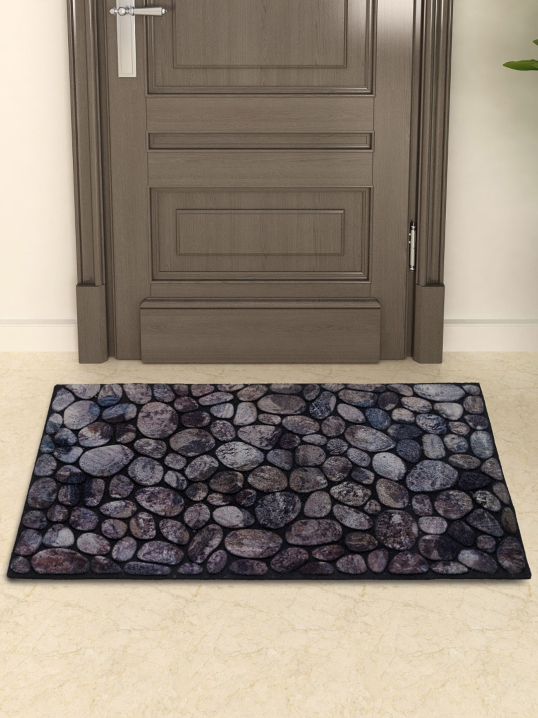 

Home Centre Grey Printed Doormat
