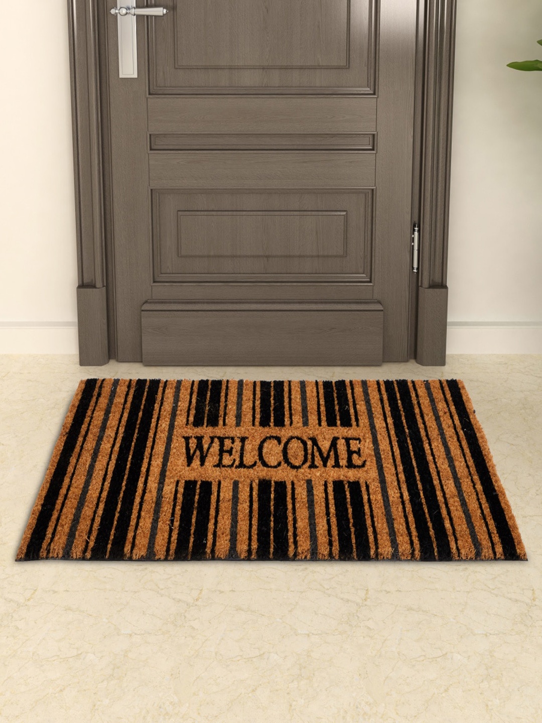 

Home Centre Brown & Black Textured Anti-Skid Door Mat