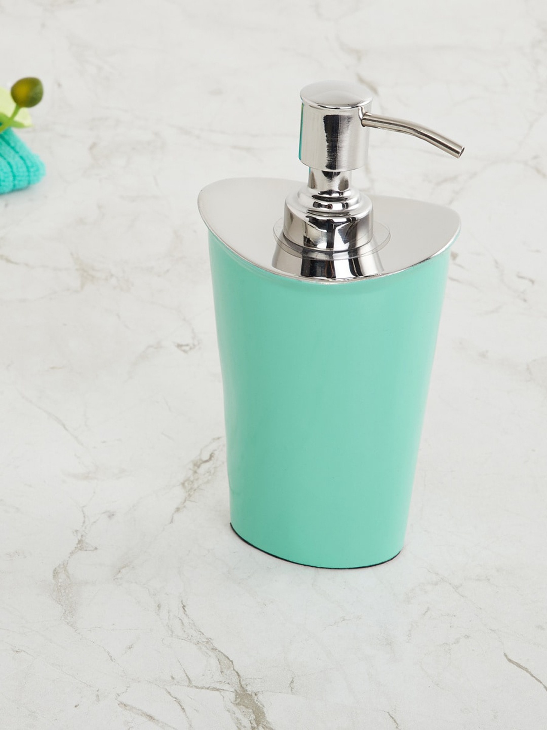 

Home Centre Teal Metal Lotion Dispenser - 160ml
