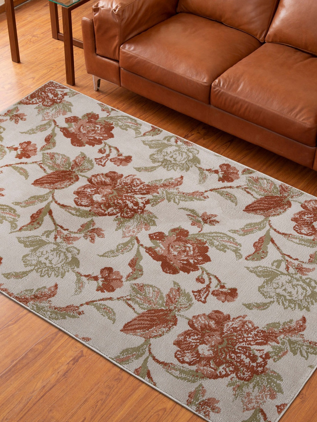 

Home Centre Savanna Multicolour Textured Polyester Woven Carpet, Multi