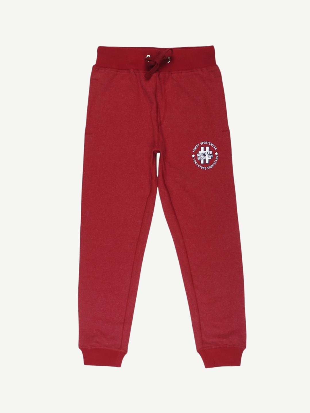 

Alan Jones Boys Burgundy Solid Joggers