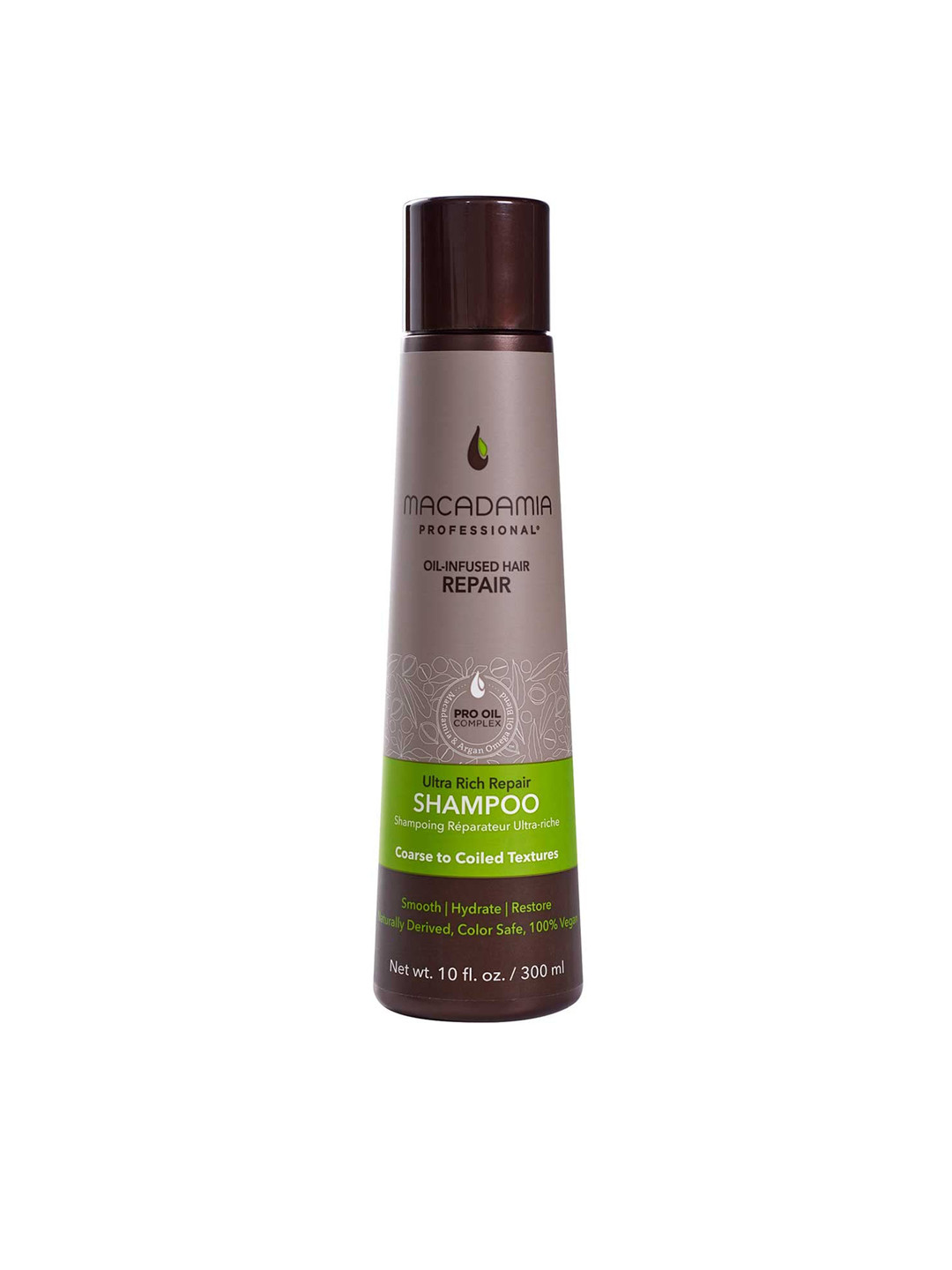 

Macadamia Professional Ultra Rich Repair Shampoo - 300ml, Green